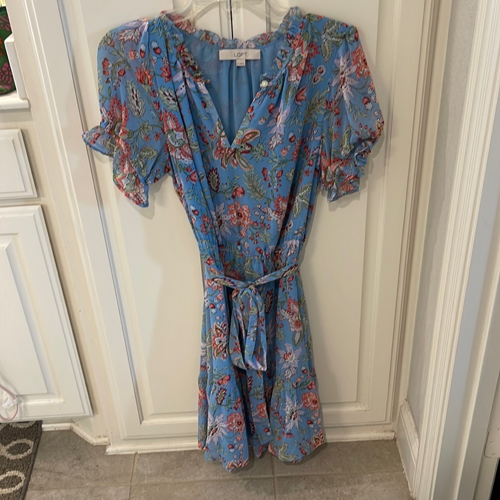 Loft floral dress